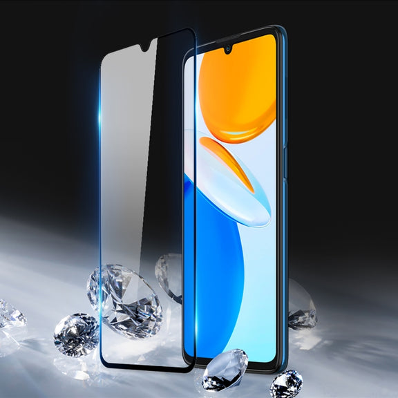 10 PCS For Honor X7 DUX DUCIS 0.33mm 9H Medium Alumina Tempered Glass Film