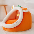 Semi-enclosed Pet Cat and Dog Bed Dog Kennel Pad Pet Supplies, Size:M(Orange Rabbit) - Beds by PMC TechLife | Online Shopping South Africa | PMC TechLife | Buy Now Pay Later Mobicred