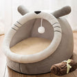 Semi-enclosed Pet Cat and Dog Bed Dog Kennel Pad Pet Supplies, Size:L(Grey + Blanket) - Beds by PMC TechLife | Online Shopping South Africa | PMC TechLife | Buy Now Pay Later Mobicred