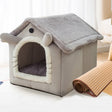 House Type Universal Removable and Washable Pet Dog Cat Bed Pet Supplies, Size:S(Gray Cat + Mat) - Pet Houses & Accessories by PMC TechLife | Online Shopping South Africa | PMC TechLife | Buy Now Pay Later Mobicred