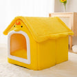 House Type Universal Removable and Washable Pet Dog Cat Bed Pet Supplies, Size:M(Yellow Chick) - Beds by PMC TechLife | Online Shopping South Africa | PMC TechLife | Buy Now Pay Later Mobicred