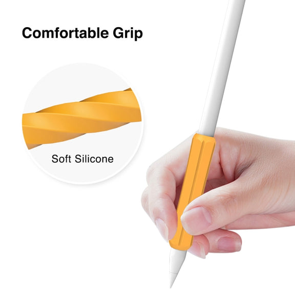 DUX DUCIS Stoyobe Stylus Silicone Cover Grip For Apple Pencil 1/2/Huawei M-Pencil(White)