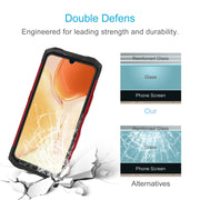 50 PCS 0.26mm 9H 2.5D Tempered Glass Film For DOOGEE S89