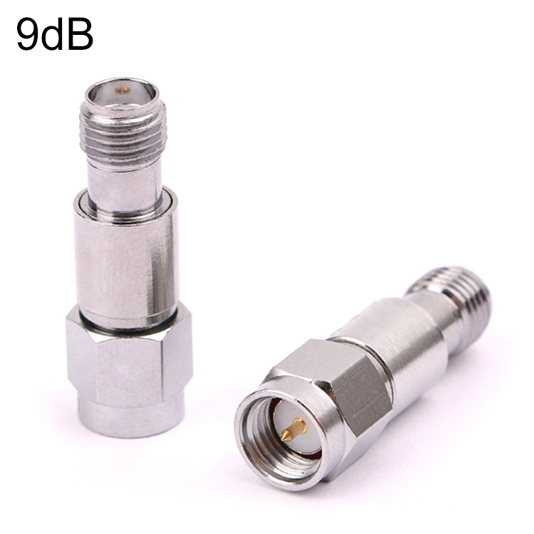 9dBi SMA Attenuator DC-6GHz SMA Coaxial Fixed Connectors - Connectors by PMC TechLife | Online Shopping South Africa | PMC TechLife | Buy Now Pay Later Mobicred