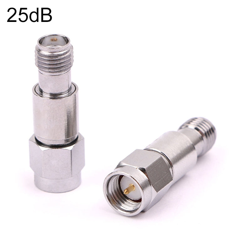 25dBi SMA Attenuator DC-6GHz SMA Coaxial Fixed Connectors - Connectors by PMC TechLife | Online Shopping South Africa | PMC TechLife | Buy Now Pay Later Mobicred