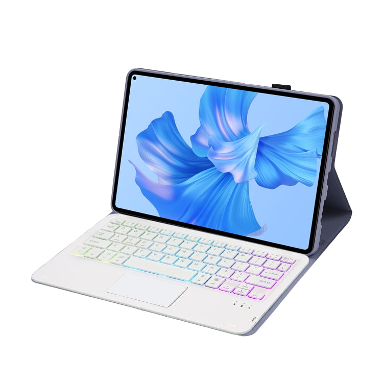 For Huawei MatePad Pro 11 2022 AHW12-AS Detachable Backlight Bluetooth Keyboard Tablet Leather Case(Purple) - Huawei Keyboard by PMC TechLife | Online Shopping South Africa | PMC TechLife