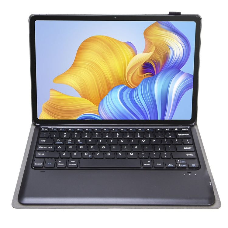 AH127 Ultra-thin Detachable Bluetooth Keyboard Leather Case For Honor Pad 8 12 inch(Black) - Huawei Keyboard by PMC TechLife | Online Shopping South Africa | PMC TechLife