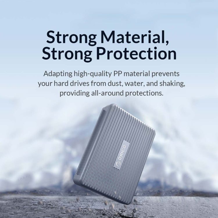 ORICO PHA35 3.5 inch Hard Drive Protection Case(Grey) - Hard Drive Bags & Cases by ORICO | Online Shopping South Africa | PMC TechLife