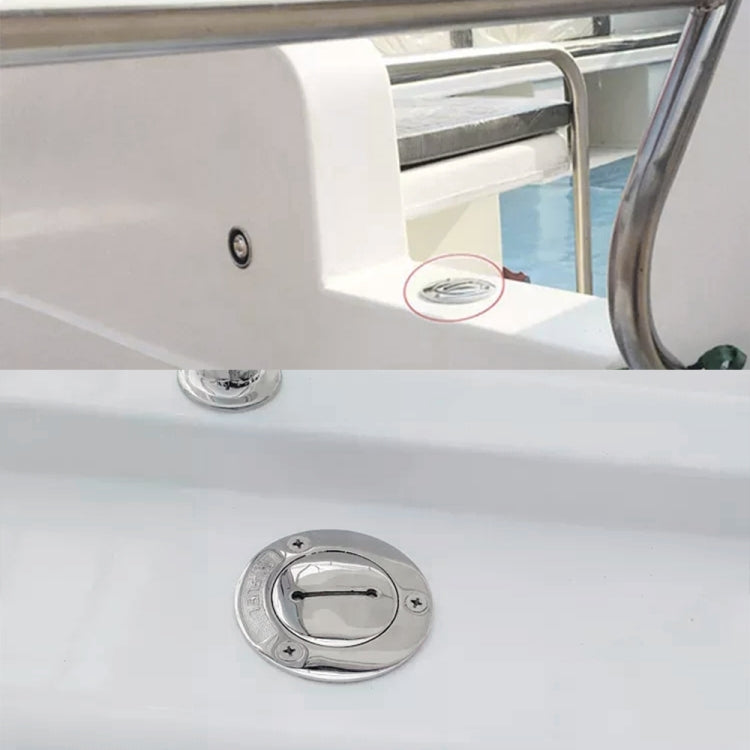 2 inch Stainless Steel Yacht Universal Fuel Filler - Marine Accessories & Parts by PMC TechLife | Online Shopping South Africa | PMC TechLife | Buy Now Pay Later Mobicred