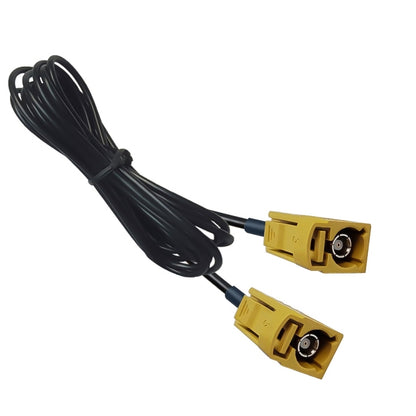 For RG174 Cable Fakra Radio Crimp Female Jack / Plug Connector with Phantom RF Coaxial(Fakra  A) - GPS Accessories by PMC Jewellery | Online Shopping South Africa | PMC Jewellery | Buy Now Pay Later Mobicred