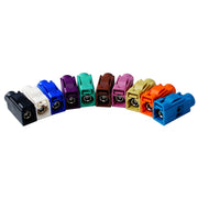 For RG174 Cable Fakra Radio Crimp Female Jack / Plug Connector with Phantom RF Coaxial(Fakra D)