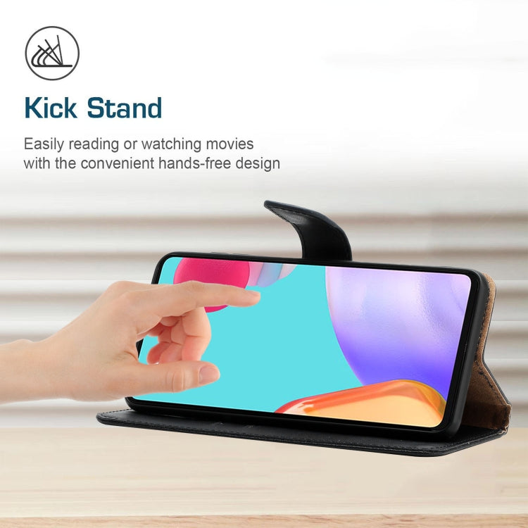 For Infinix Note 11 Genuine Leather Fingerprint-proof Horizontal Flip Phone Case(Black) - Infinix Cases by PMC TechLife | Online Shopping South Africa | PMC TechLife | Buy Now Pay Later Mobicred