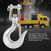 650kg Load Bearing 304 Stainless Steel Rotatable Fork Hoist Chain Lifting Cargo Hook