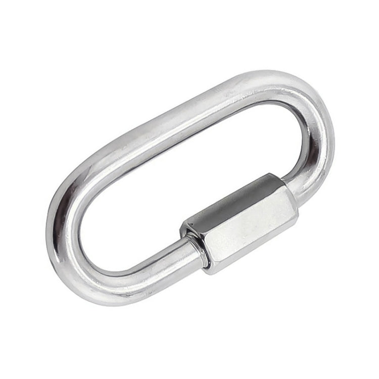 3 PCS 6mm 304 Stainless Steel Quick Connect Ring Runway Buckle - Hooks by PMC Jewellery | Online Shopping South Africa | PMC Jewellery | Buy Now Pay Later Mobicred