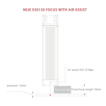 NEJE E30130 5.5W 450nm Laser Engraver Module Kits - free shipping - PMC Jewellery - Order now!
