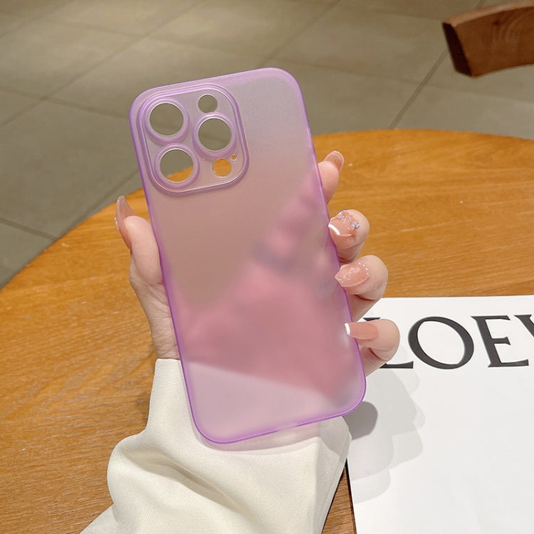 For iPhone 14 Plus Frosted PP Phone Case (Purple) - iPhone 14 Plus Cases by PMC TechLife | Online Shopping South Africa | PMC TechLife
