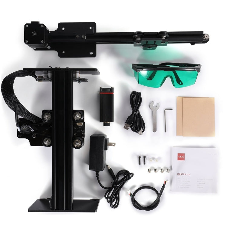 NEJE MASTER 3 Laser Engraver with N30610 Laser Module(US Plug) - free shipping - PMC Jewellery - Order now!