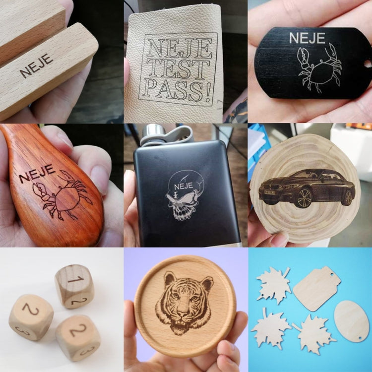 NEJE MASTER 3 Laser Engraver with N30610 Laser Module(US Plug) - free shipping - PMC Jewellery - Order now!