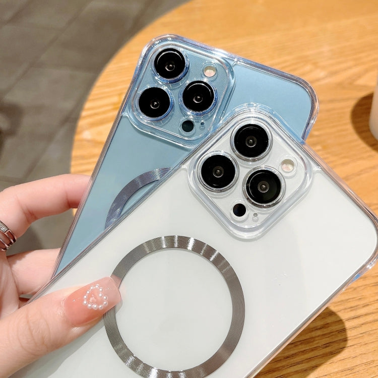 For iPhone 14 Plus Frameless Glass CD MagSafe Case (Dark Green) - free shipping - PMC Jewellery - Order now!