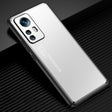 For Xiaomi 12 Pro/12S Pro Light and Shadow Series Frosted Metal Phone Case(Silver) - Xiaomi Cases by PMC TechLife | Online Shopping South Africa | PMC TechLife | Buy Now Pay Later Mobicred