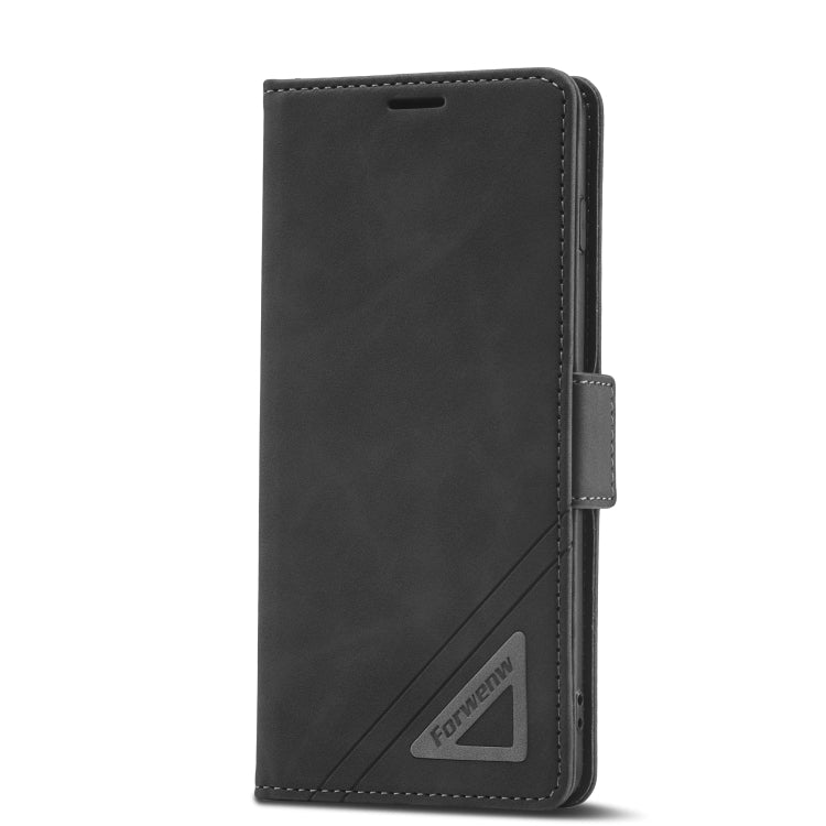 For Samsung Galaxy S10e Forwenw Dual-side Buckle Leather Phone Case(Black) - free shipping - PMC Jewellery - Order now!