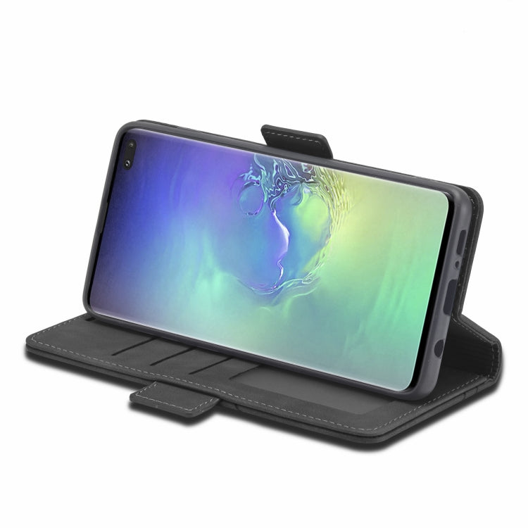 For Samsung Galaxy S10e Forwenw Dual-side Buckle Leather Phone Case(Black) - free shipping - PMC Jewellery - Order now!