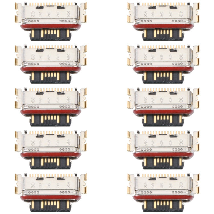 10 PCS Charging Port Connector For Xiaomi Civi/Poco M4 Pro 5G/11i/11i HyperCharge 5G/Redmi K50 Gaming - Tail Connector by PMC TechLife | Online Shopping South Africa | PMC TechLife | Buy Now Pay Later Mobicred
