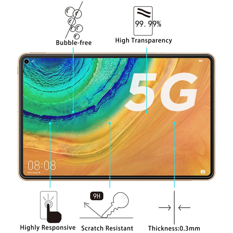 9H 0.3mm Explosion-proof Tempered Glass Film For Huawei MatePad Pro 11 2024 / 2022