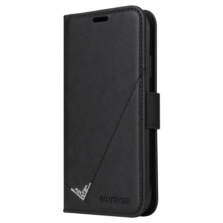 For Xiaomi Mi A3 GQUTROBE Right Angle Leather Phone Case(Black) - free shipping - PMC TechLife - Order now!