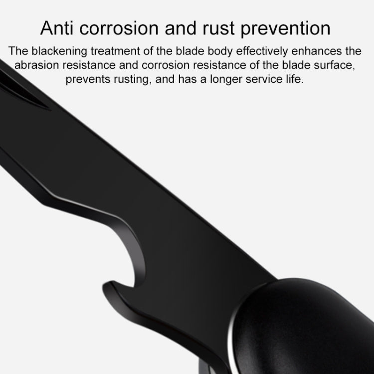 Original Xiaomi Youpin Huohou Mini Unpacking Foldable Knife(Black) - Burin &Cutting Knife by Xiaomi | Online Shopping South Africa | PMC TechLife | Buy Now Pay Later Mobicred