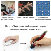 PR-08 Multifunctional Wireless Bluetooth Pen Mouse Capacitive Pen Mouse(Grey)