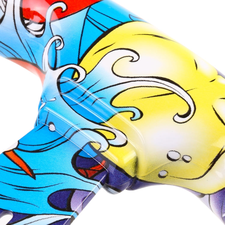 35cm Car Racing Graffiti ABS Steering Wheel(Style 2) - Steering Wheel Accessories by PMC TechLife | Online Shopping South Africa | PMC TechLife | Buy Now Pay Later Mobicred