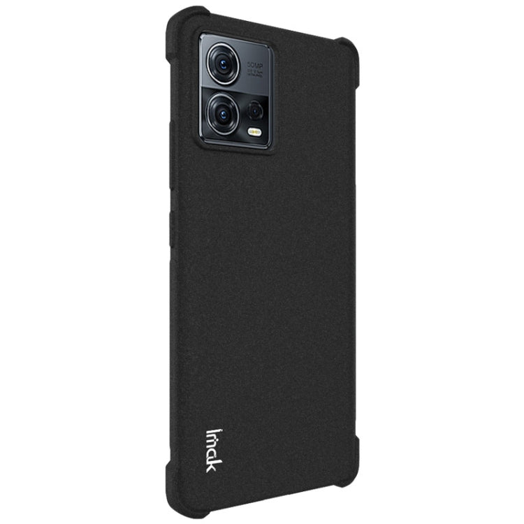 For Motorola Moto S30 Pro 5G / Edge 30 Fusion imak All-inclusive Shockproof Airbag TPU Phone Case(Matte Black) - Motorola Cases by imak | Online Shopping South Africa | PMC TechLife | Buy Now Pay Later Mobicred