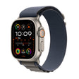 Nylon Loop Watch Band For Apple Watch Ultra & Ultra 2 49mm / Series 9&8&7 45mm / SE 2&6&SE&5&4 44mm(Blue) - Watch Bands by PMC TechLife | Online Shopping South Africa | PMC TechLife | Buy Now Pay Later Mobicred