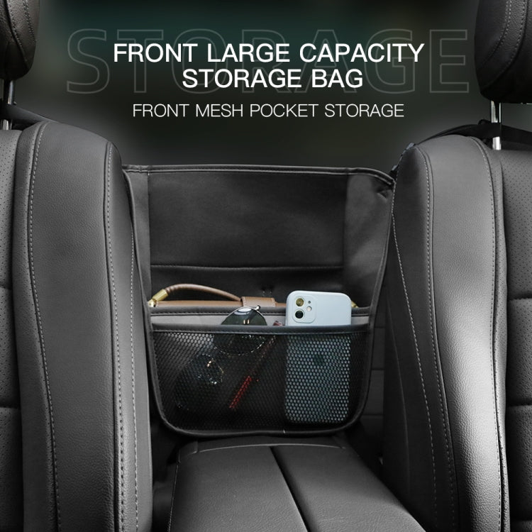 Car Center Console Hanging Bag Sheepskin Leather Storage Bag(Brown) - Seat Accessories by PMC TechLife | Online Shopping South Africa | PMC TechLife | Buy Now Pay Later Mobicred