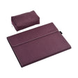 For Microsoft Surface Pro 9 All-Inclusive Drop Tablet PC Case With Power Pack(Wine Red) - Others by PMC TechLife | Online Shopping South Africa | PMC TechLife | Buy Now Pay Later Mobicred