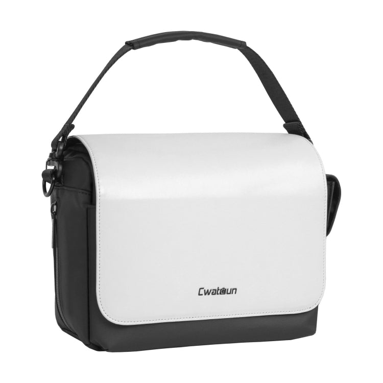 CADeN D73 Camera Sling Bag Water-resistant Shockproof Camera Handbag, Size:23.5 x 14 x 19cm Black White - free shipping - PMC Jewellery - Order now!