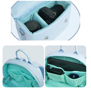 Cwatcun D75 Camera Backpacks Large Shockproof Cameras Lens Bags, Size:37 x 30 x 17cm(Blue)