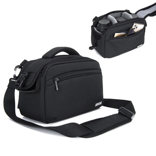 2 in 1 Camera Crossbody Shoulder Waist Bag(Black) - free shipping - PMC Jewellery - Order now!