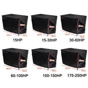210D Oxford Cloth Boat Propeller Engine Water-resistant and Dustproof Cover, Size:62x36x49cm/30-60HP(Silver)