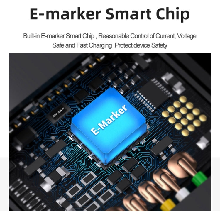 PD240W 40Gbps Dual Type-C USB4 Compatible Fast Charging Data Cable, Length:1.5m(Black) - USB-C & Type-C Cable by PMC TechLife | Online Shopping South Africa | PMC TechLife | Buy Now Pay Later Mobicred