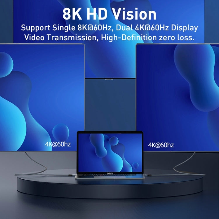 PD240W 40Gbps Dual Type-C USB4 Compatible Fast Charging Data Cable, Length:1.5m(Black) - USB-C & Type-C Cable by PMC TechLife | Online Shopping South Africa | PMC TechLife | Buy Now Pay Later Mobicred