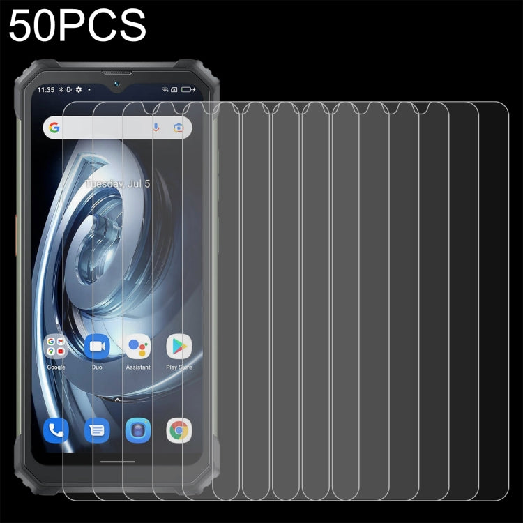 50 PCS For Blackview BV7100 0.26mm 9H 2.5D Tempered Glass Film - For Blackview by PMC TechLife | Online Shopping South Africa | PMC TechLife