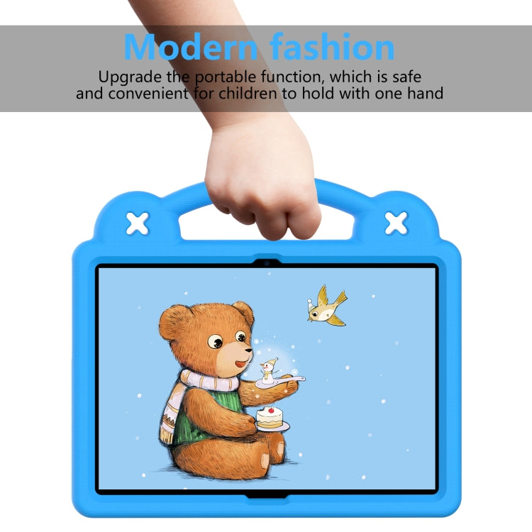 For Lenovo Tab M10 X605 / X505 / Tab P10 X705 Handle Kickstand Children EVA Shockproof Tablet Case(Sky Blue)