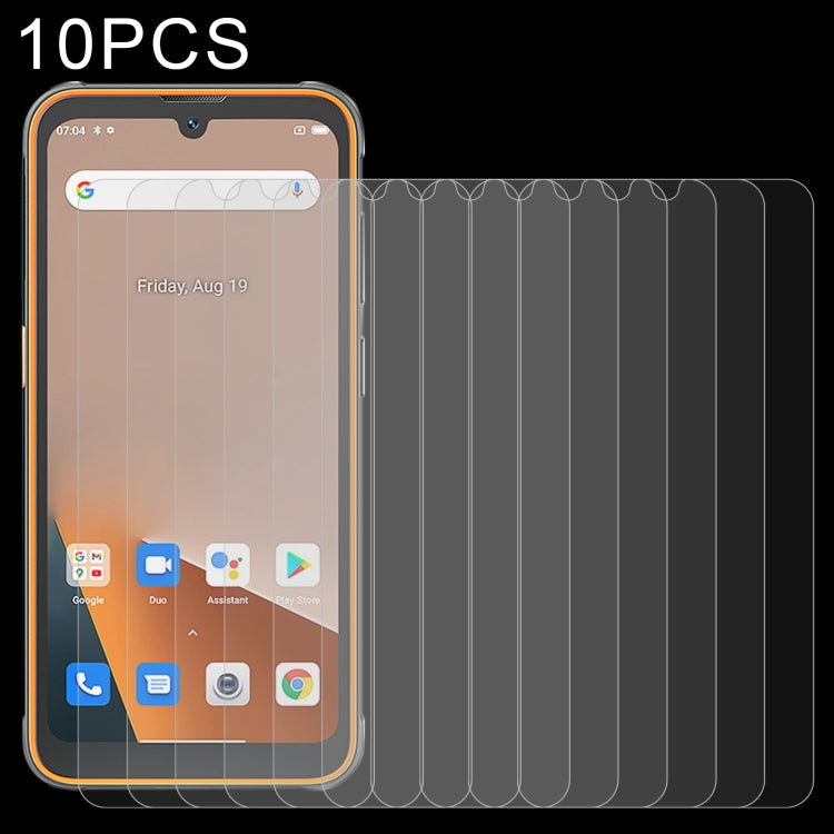 For Blackview BV5200 10 PCS 0.26mm 9H 2.5D Tempered Glass Film - For Blackview by PMC TechLife | Online Shopping South Africa | PMC TechLife