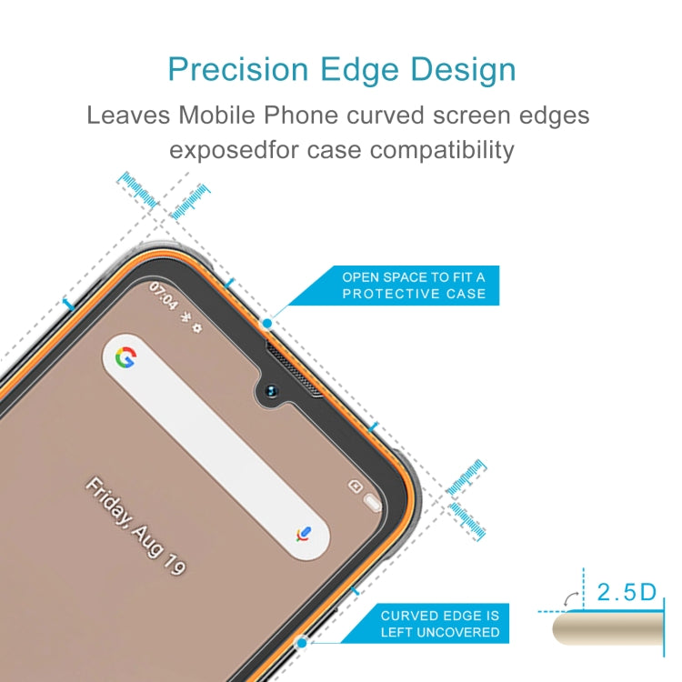 For Blackview BV5200 10 PCS 0.26mm 9H 2.5D Tempered Glass Film