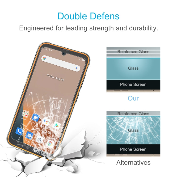 For Blackview BV5200 10 PCS 0.26mm 9H 2.5D Tempered Glass Film