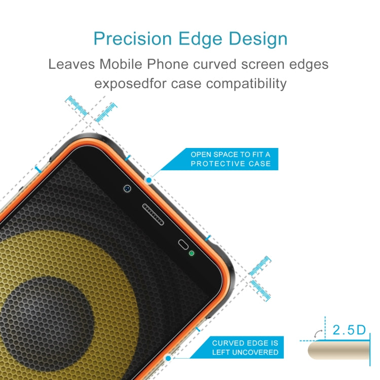 For Ulefone Power Armor 16 Pro 50 PCS 0.26mm 9H 2.5D Tempered Glass Film - Ulefone Cases by PMC Jewellery | Online Shopping South Africa | PMC Jewellery | Buy Now Pay Later Mobicred