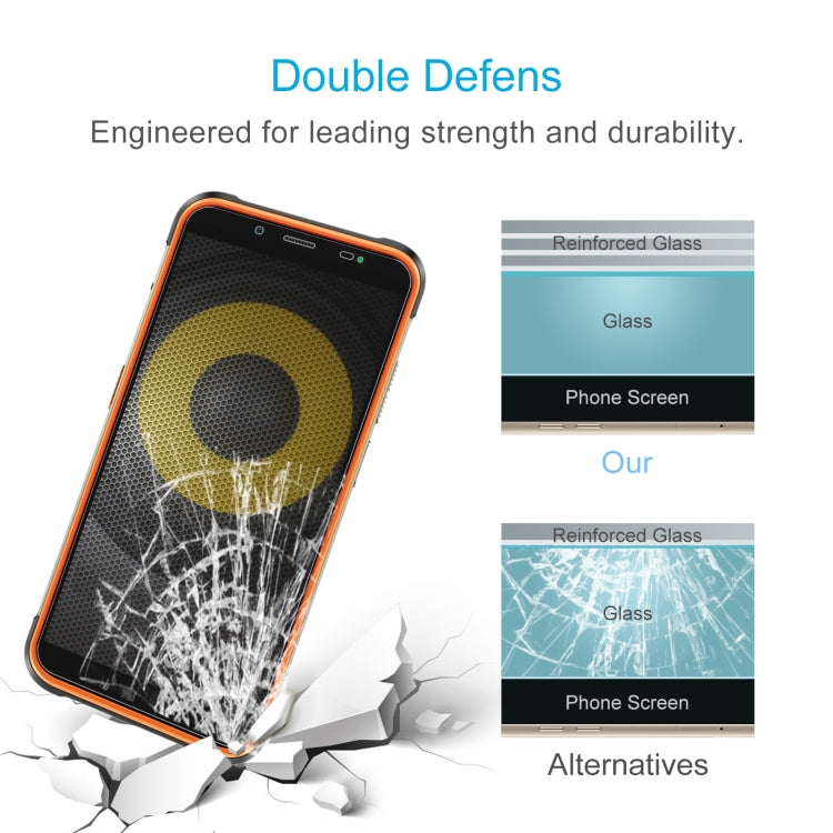 For Ulefone Power Armor 16 Pro 50 PCS 0.26mm 9H 2.5D Tempered Glass Film - Ulefone Cases by PMC Jewellery | Online Shopping South Africa | PMC Jewellery | Buy Now Pay Later Mobicred