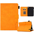 For Amazon Kindle Fire 7 2022 Embossed Smile Flip Tablet Leather Case(Khaki) - Amazon by PMC TechLife | Online Shopping South Africa | PMC TechLife | Buy Now Pay Later Mobicred